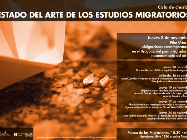 Afiche : Estado del Arte de los Temas Migratorios