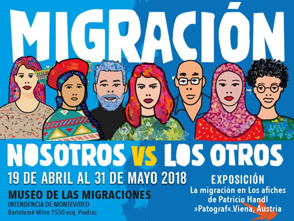 Exposición de afiches sobre Migración